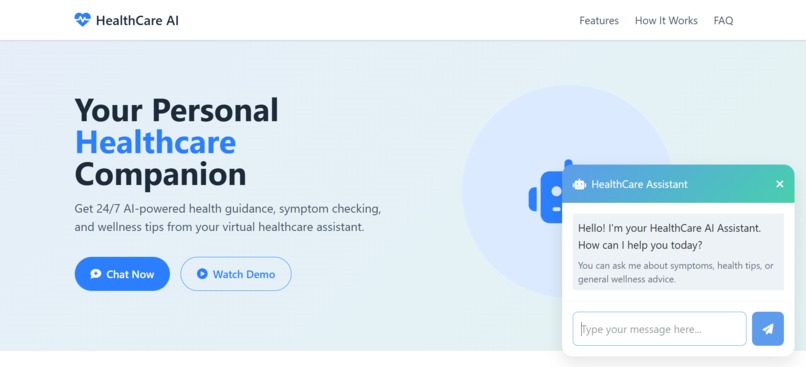 Healthcare AI Assistant – screenshot 1