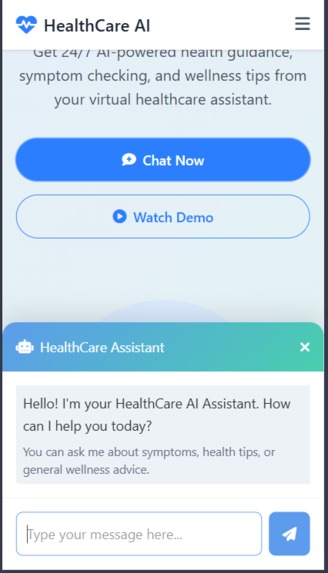 Healthcare AI Assistant – screenshot 3