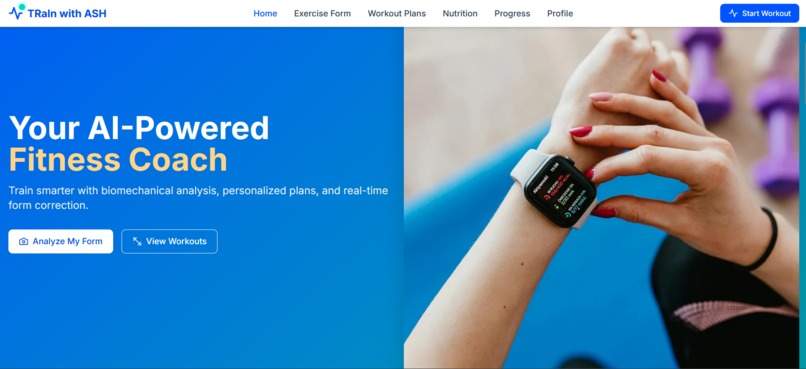 AI-Powered Personal fitness innovation app – screenshot 6