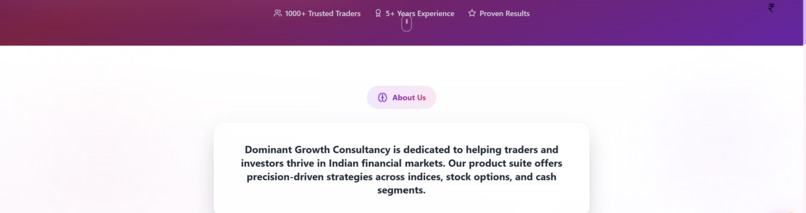 DOMINANT GROWTH CONSULTANCY – screenshot 2