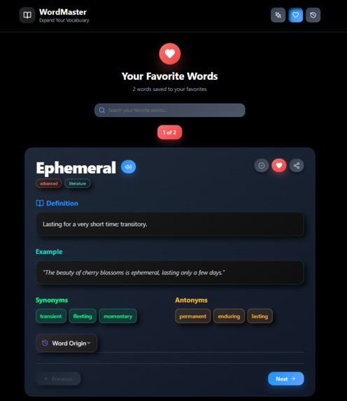 WORDUP – screenshot 5