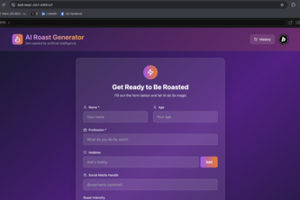 AI Roast Generator