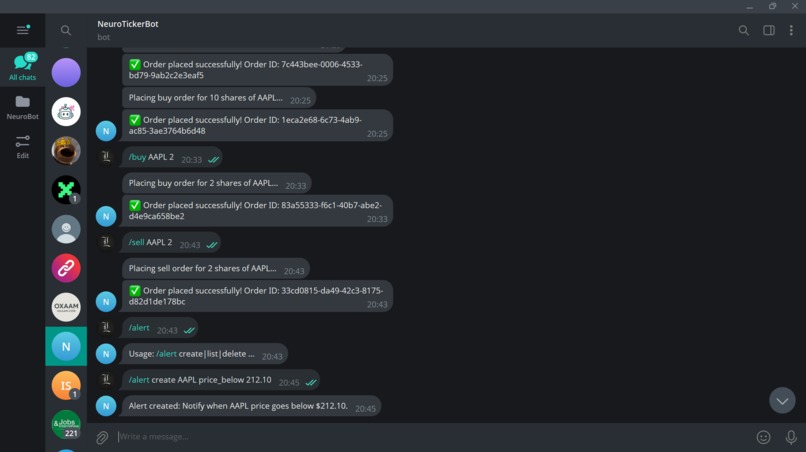 FinAgentAI - An Enhanced NeuroTicker Platform – screenshot 5