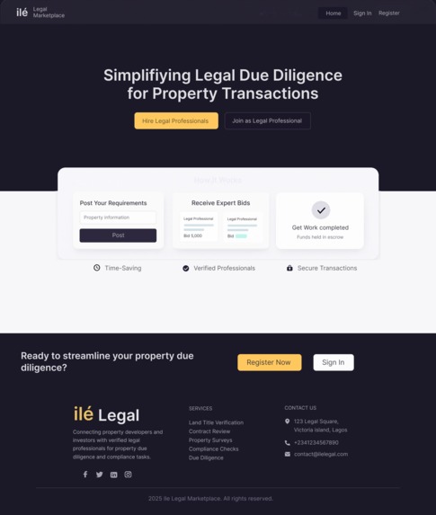 Ilé Legal – screenshot 1