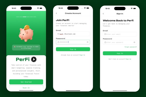 PerFi: Personal Budget Manager – screenshot 2