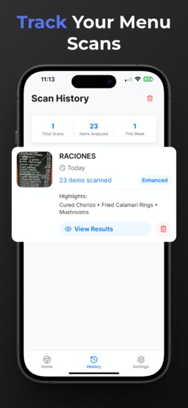 Menu Translate AI - MenuSnap – screenshot 2