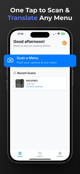 Menu Translate AI - MenuSnap – screenshot 3