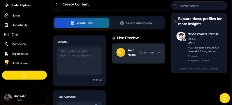 StudentSphere – screenshot 15