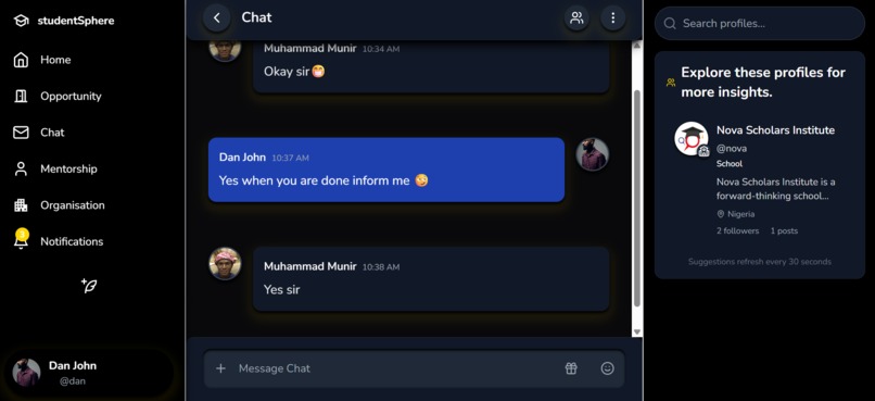 StudentSphere – screenshot 23