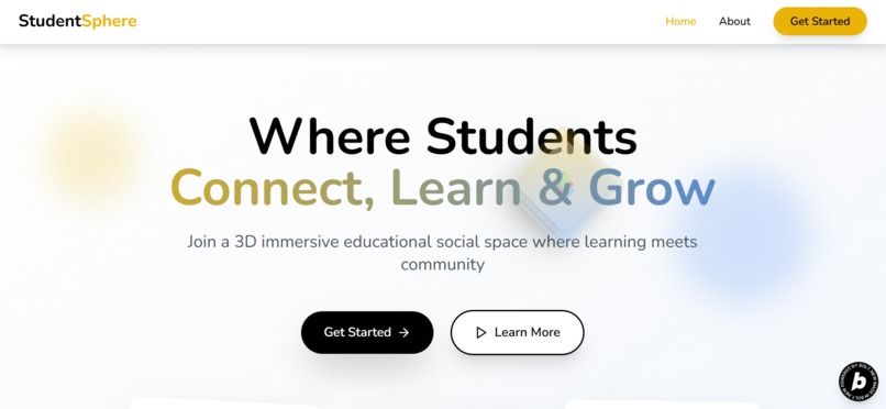 StudentSphere – screenshot 1