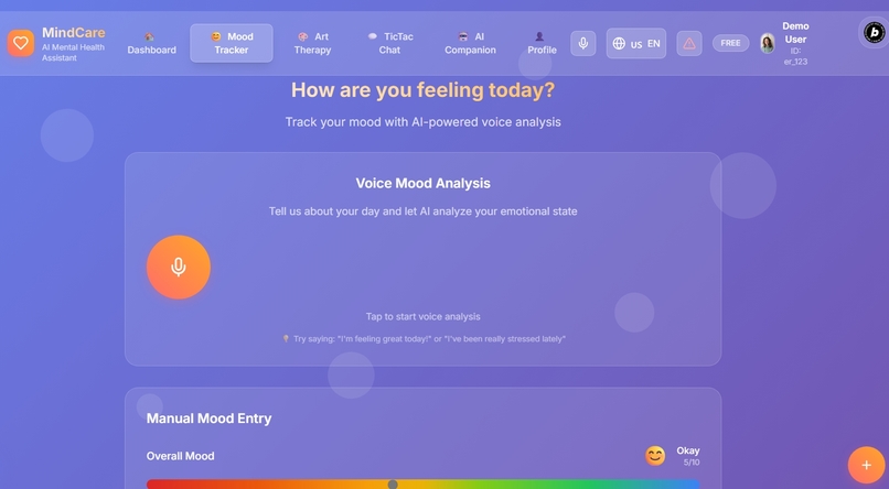 MindCare – screenshot 1