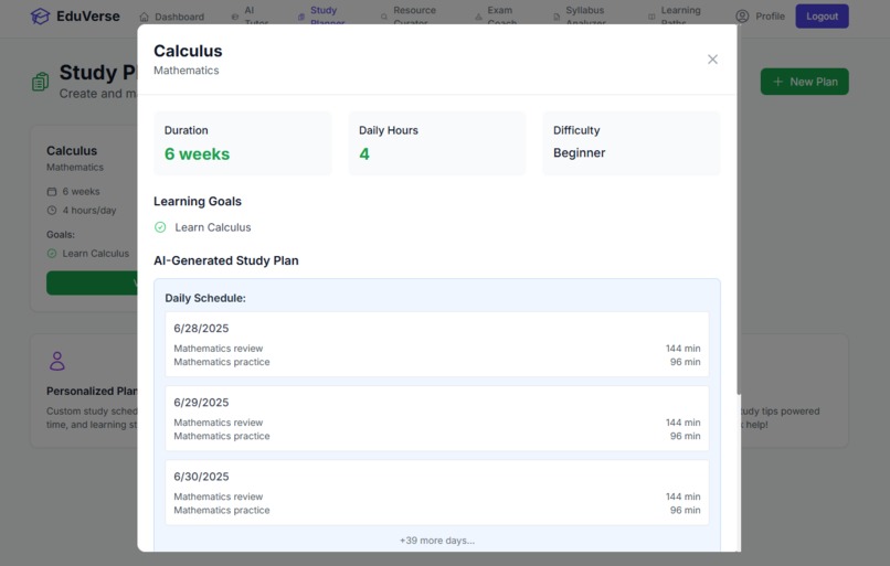EduVerse – screenshot 6