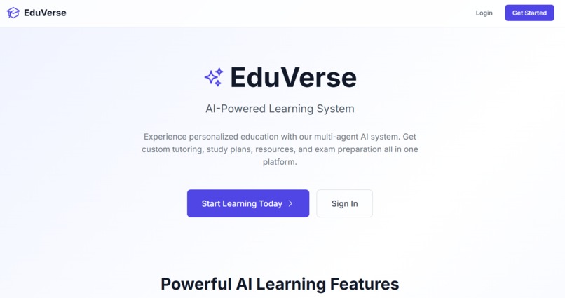 EduVerse – screenshot 1