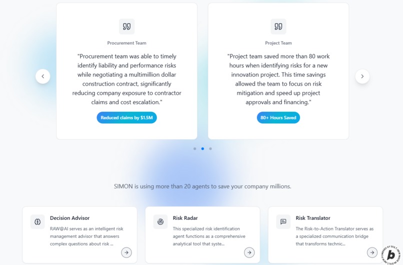 World's First AI Risk Manager – screenshot 2