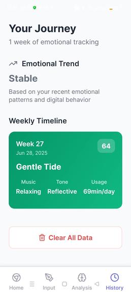 MirrorMe: Digital Wellness Tracker – screenshot 1