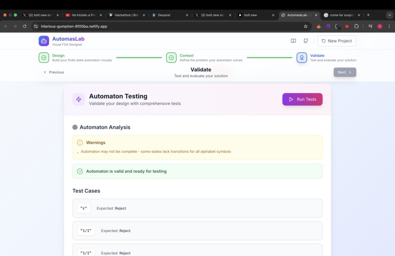 Automa Ide for students – screenshot 1