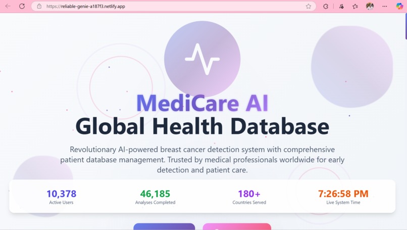MediCare AI – screenshot 1