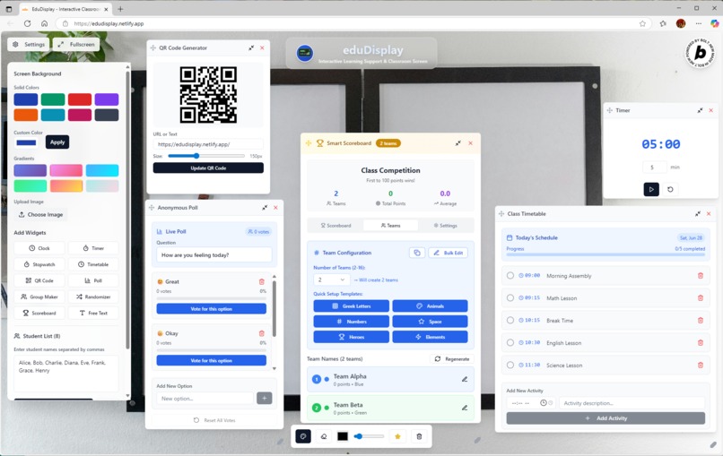 eduDisplay – screenshot 1