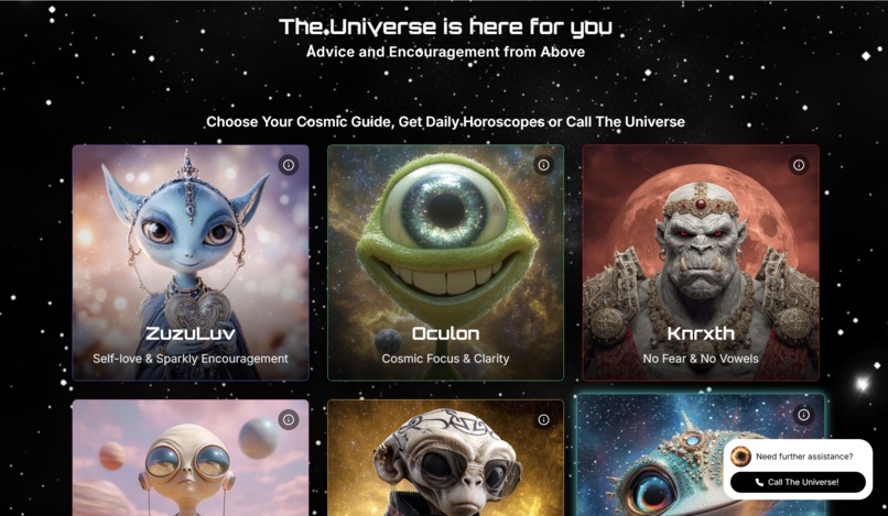 Alien Affirmation App – screenshot 2