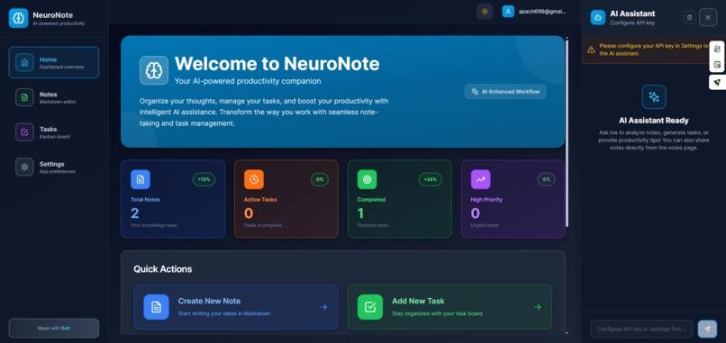 NeuroNote – screenshot 1