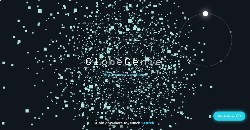 GlobeGenie: Scroll the Earth, Search the Unknown – screenshot 1