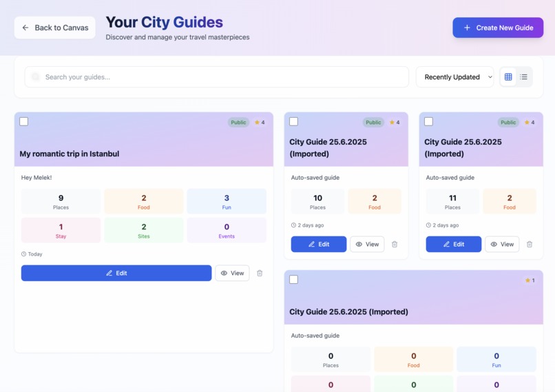 Canvas Compass: Visualize Your Perfect Trip, Powered by AI – screenshot 7