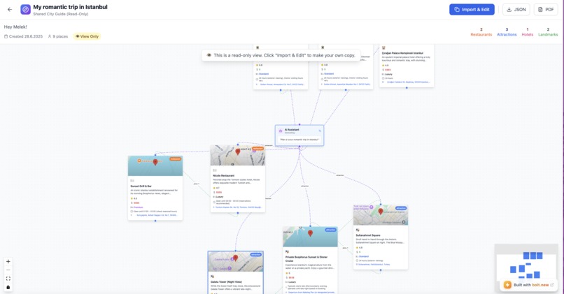 Canvas Compass: Visualize Your Perfect Trip, Powered by AI – screenshot 8