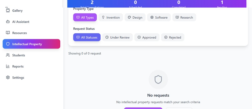 MyProject Platform – screenshot 1