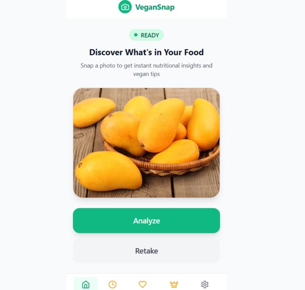 Food Calorie Estimation App (VeganSnap) – screenshot 12