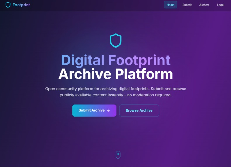 FootPrint – screenshot 1