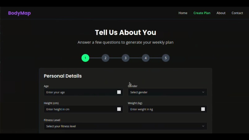 BodyMap – screenshot 1