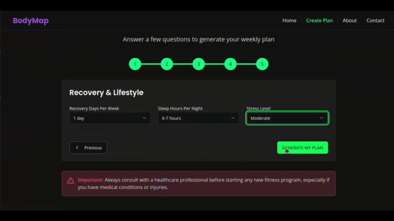 BodyMap – screenshot 5