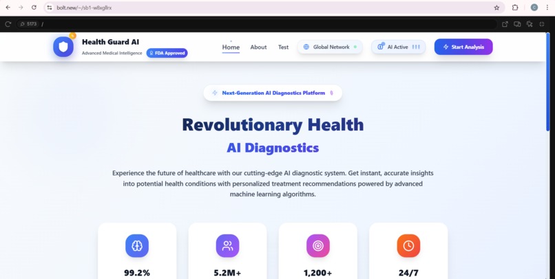 HEALTH GUARD AI – screenshot 1