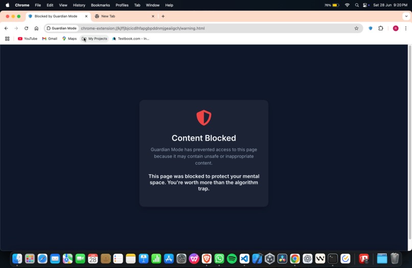 Guardian Mode – Block Adult Sites Before They Load – screenshot 3