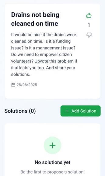 Problems and solutions – screenshot 3