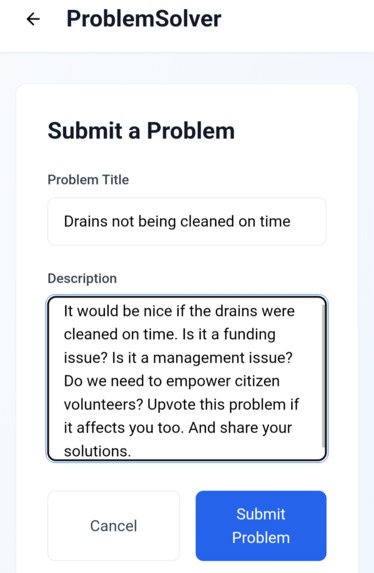 Problems and solutions – screenshot 5