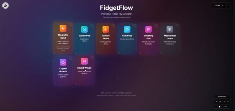 FidgetFlow - Online Fidget Toys – screenshot 2