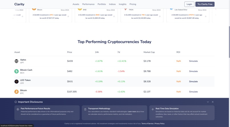 Clarity – screenshot 4