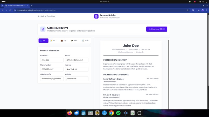 Resume-Builder – screenshot 8