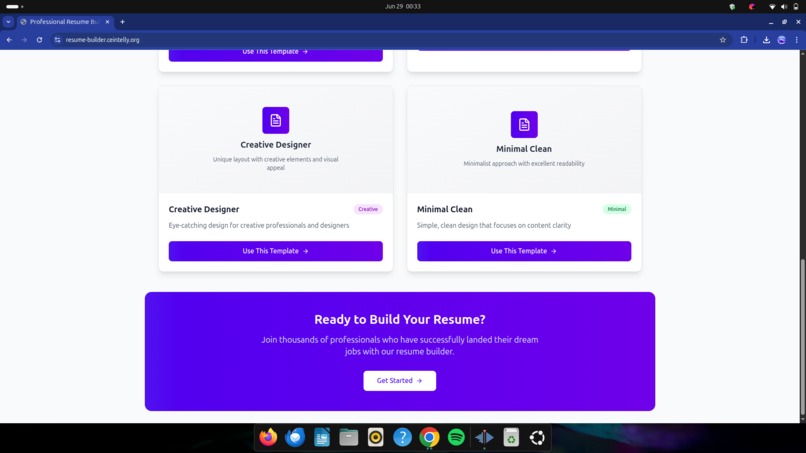 Resume-Builder – screenshot 3