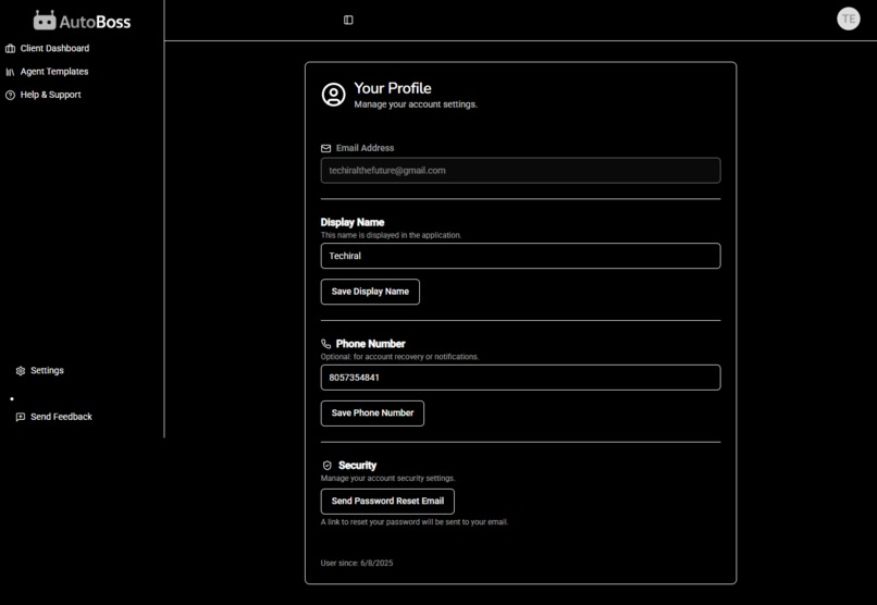 AutoBoss: Build Your AI Agency in Minutes – screenshot 8