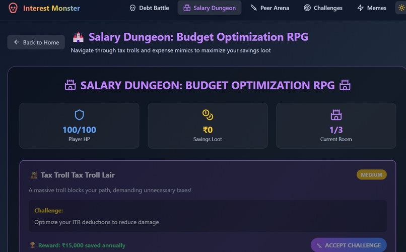 Interest Monster  – screenshot 1