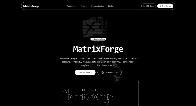 MatrixForge ASCII – screenshot 1