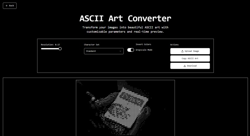 MatrixForge ASCII – screenshot 2