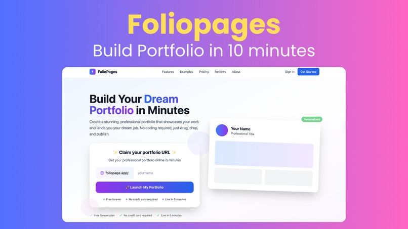 Foliopages – screenshot 1