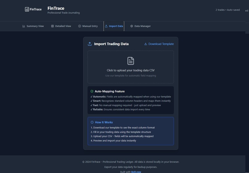 FinTrace – screenshot 4