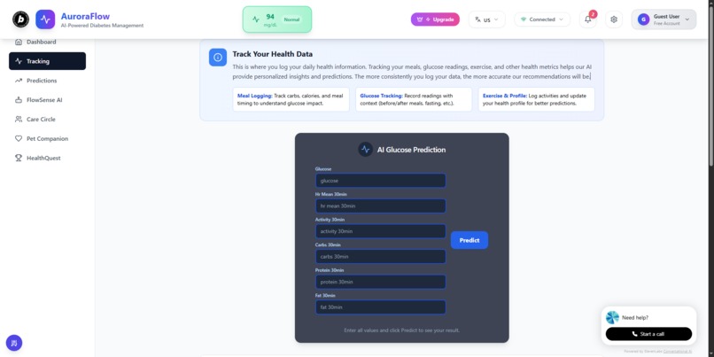 AI Diabetes Management – screenshot 3