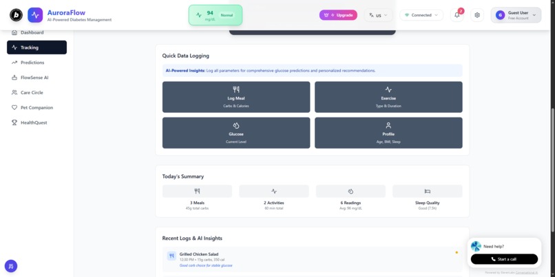 AI Diabetes Management – screenshot 4