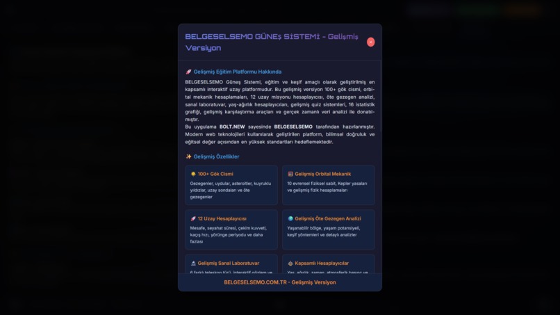 BELGESELSEMO SOLAR SYSTEM – screenshot 5