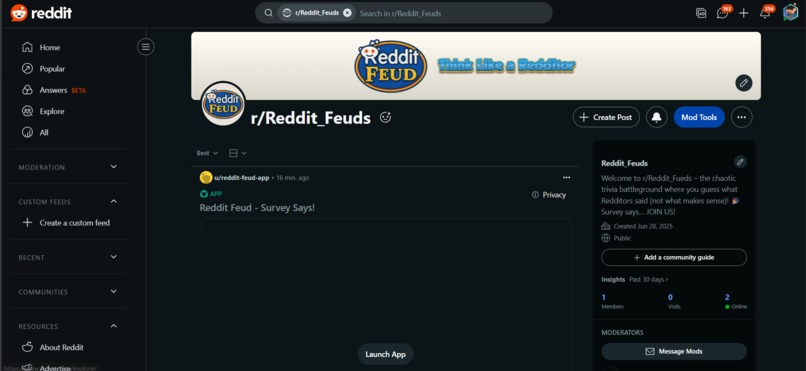 Reddit Fued – screenshot 1